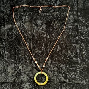 Jade Pendant Necklace